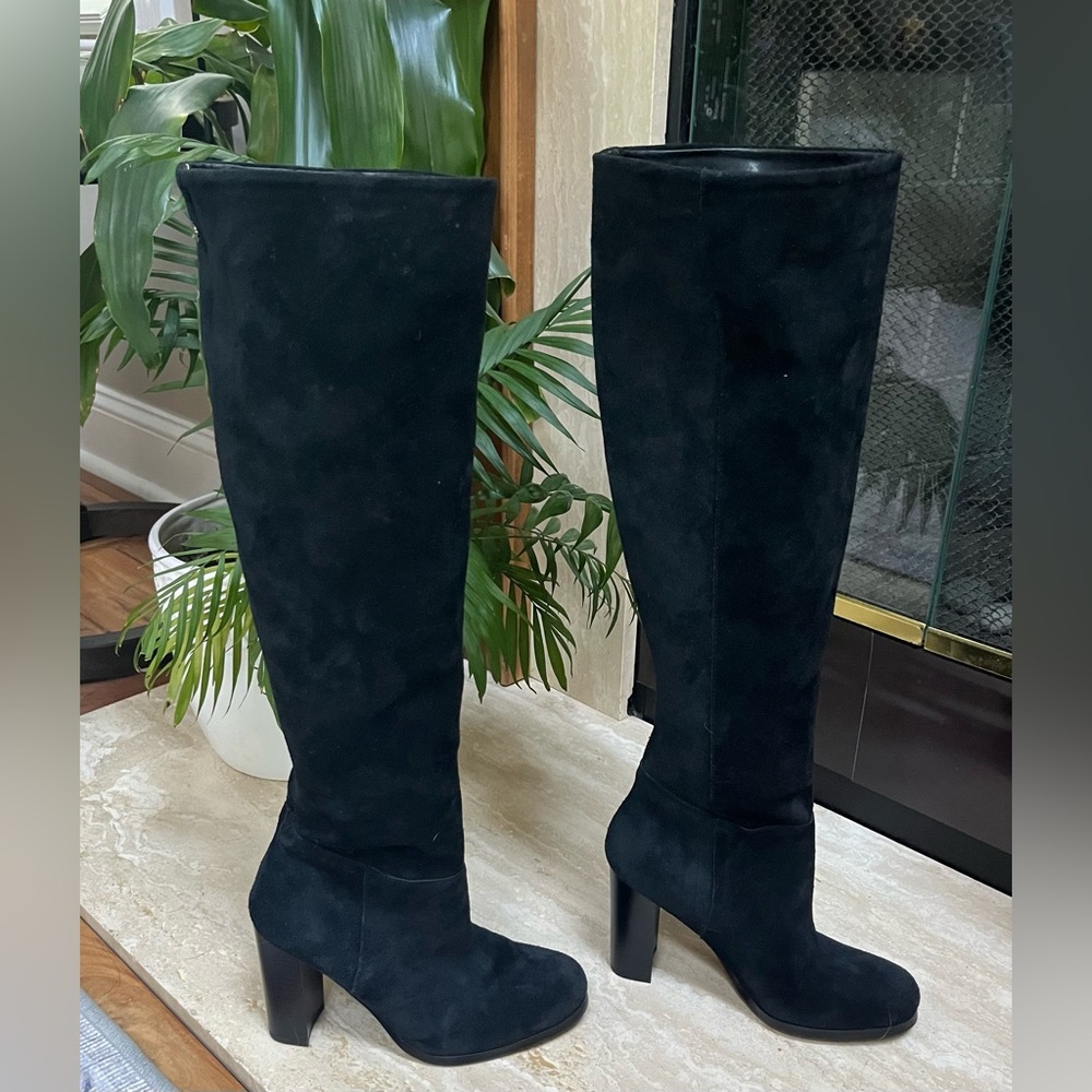 NWOT Sam Edelman Women’s Suede Victoria Slouch Boots - Picture 5 of 12